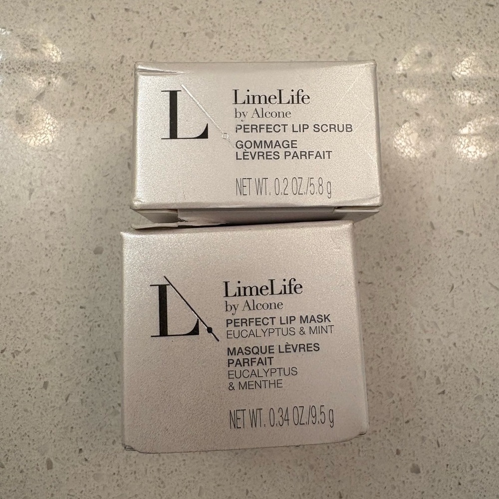 LimeLife by Alcone Lip Scrub and Mask Set